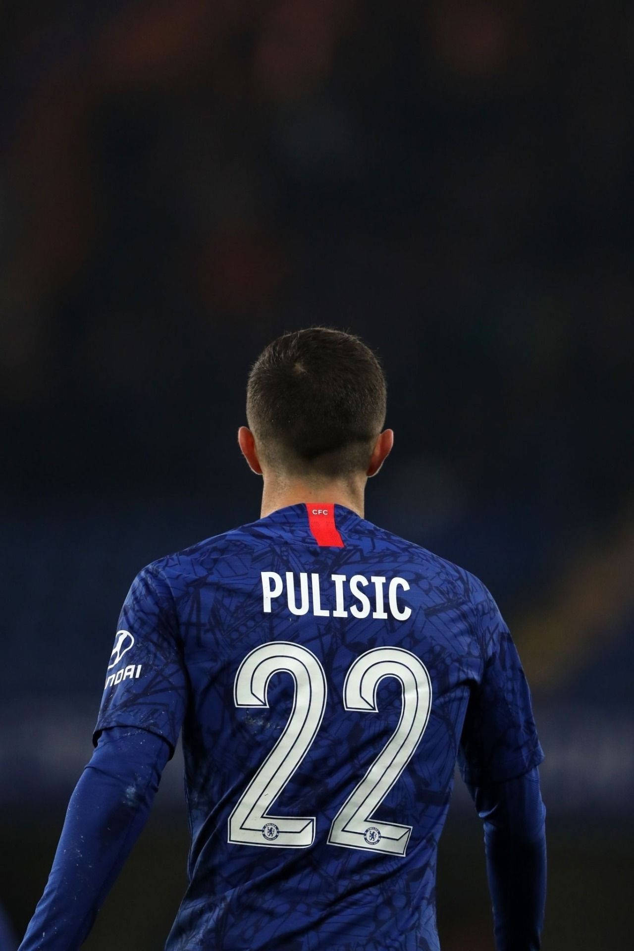 Christian Pulisic, blue Chelsea jersey, Pulisic, Full HD Phone Wallpaper