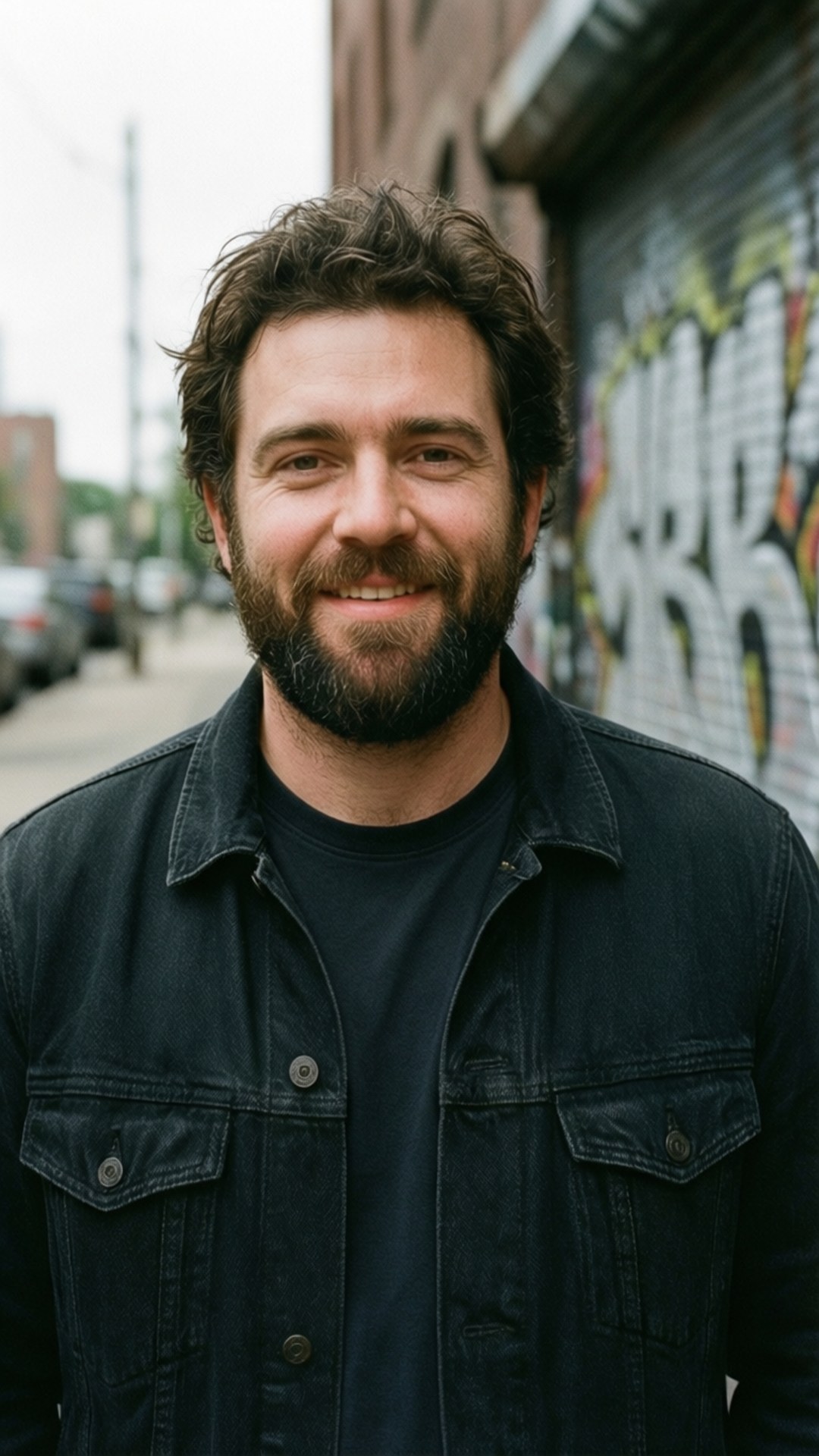 Christian Wilkins, casual clothes, relaxed smile, Full HD Phone Wallpaper