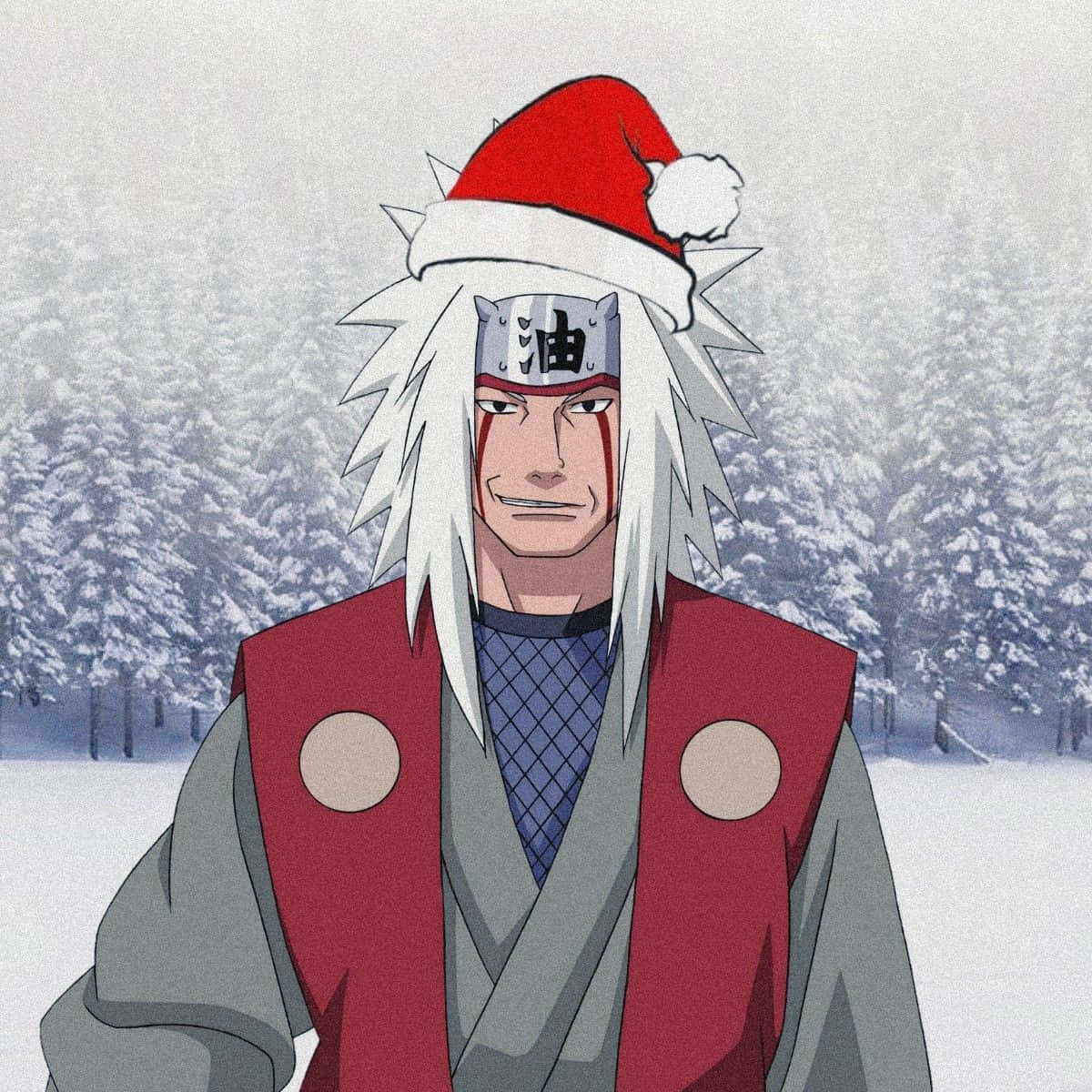 anime ninja, white spiky hair, red eye markings, SD Desktop Wallpaper