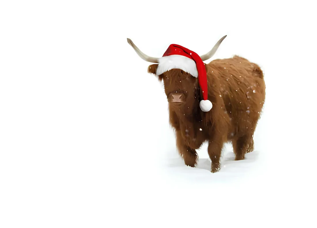 Christmas Cow