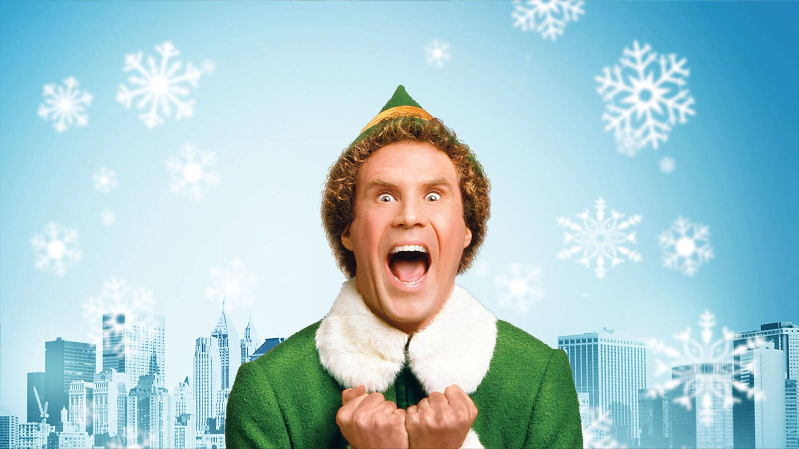 elf movie, the elf, green elf costume, HD Desktop Wallpaper