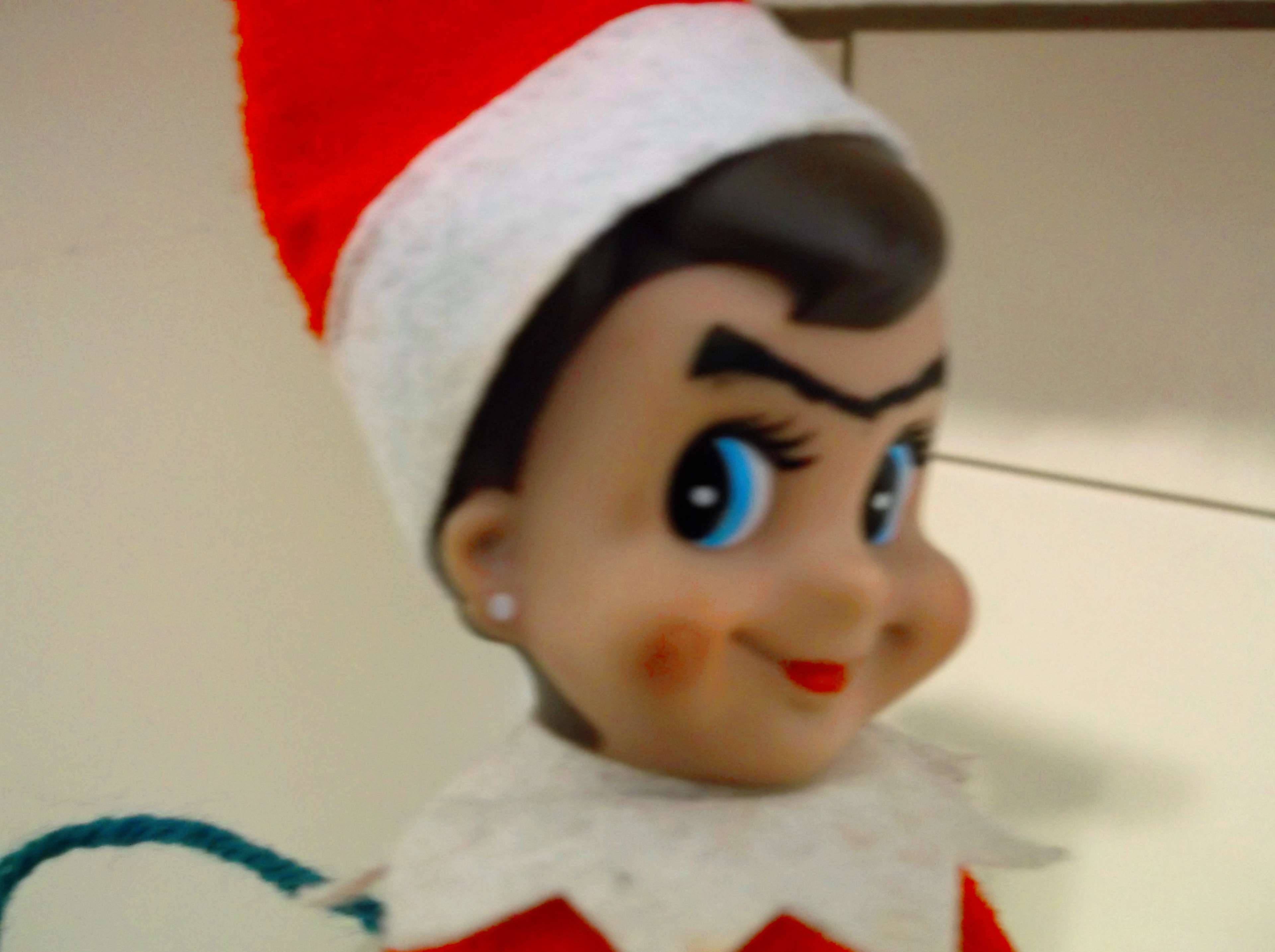 elf on the shelf, vintage elf doll, blue eyes, 4K Desktop Wallpaper