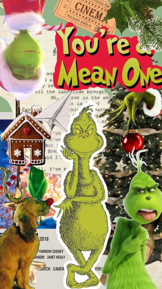 Grinch, Christmas, iPhone, SD Phone Wallpaper