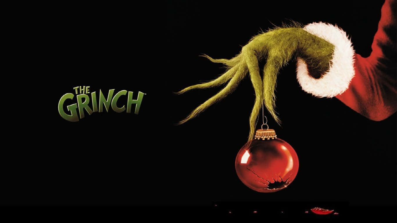 Grinch, red Santa sleeve, red Christmas ornament, HD Desktop Wallpaper
