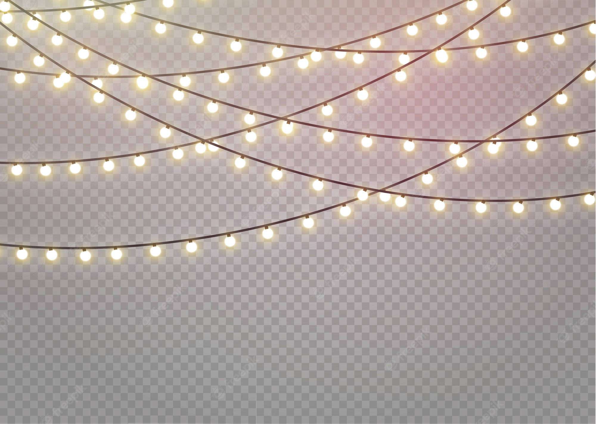 fairy lights aesthetic, Christmas lights, string lights, Full HD Desktop Wallpaper