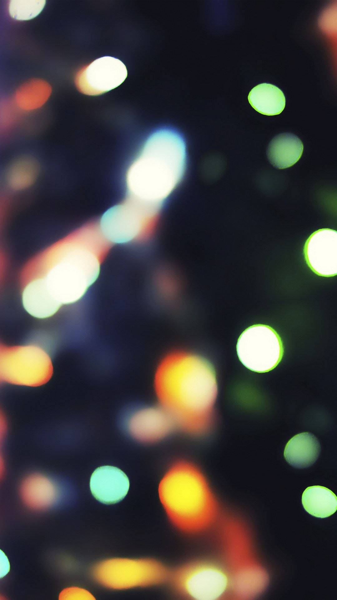 Christmas Lights iPhone, green, orange, Full HD Phone Wallpaper