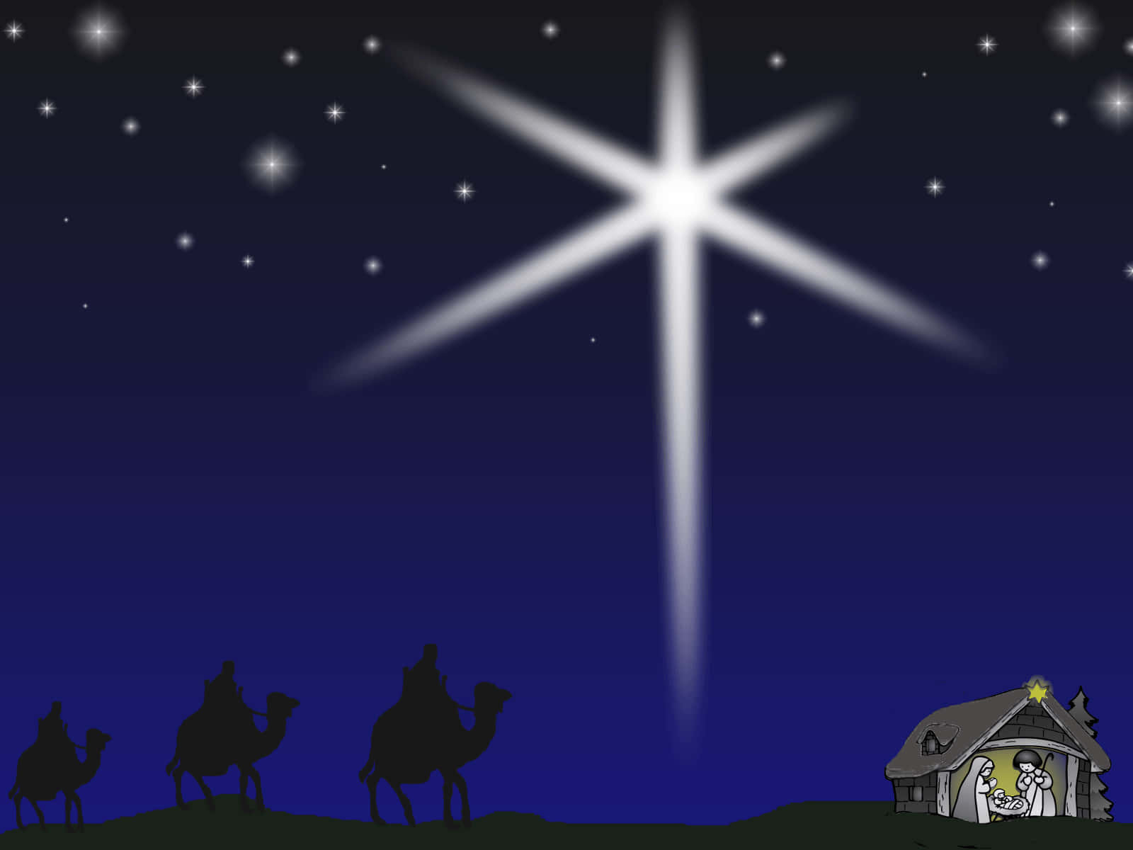 Christmas Nativity, nativity scene, birth of Jesus Christ, HD Desktop Wallpaper