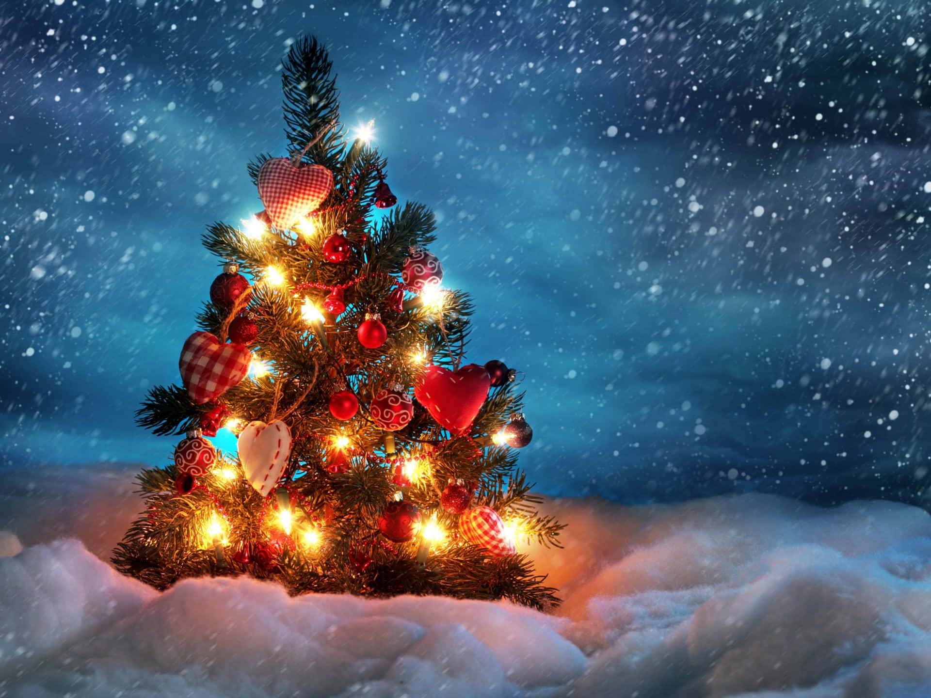 Christmas PC, 1920 x 1440, Christmas tree, Full HD Desktop Wallpaper