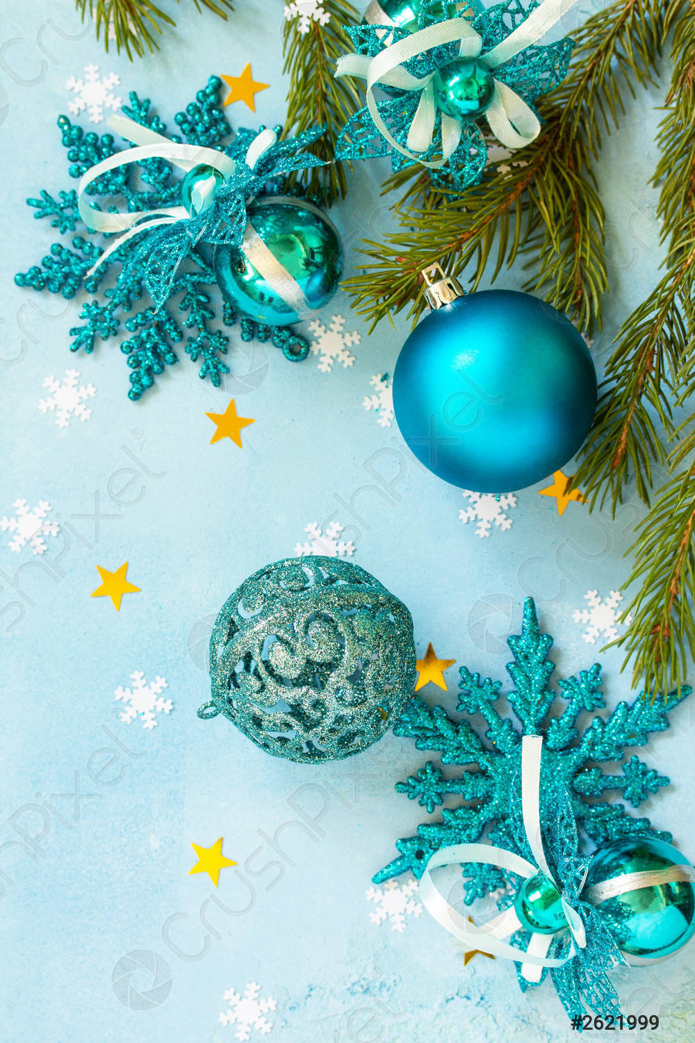 iPhone, teal ornaments, gold stars, HD Phone Wallpaper