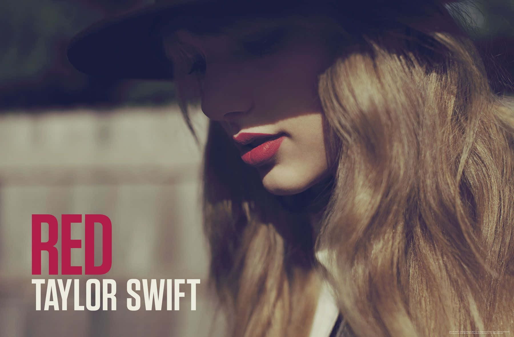 Red, Taylor Swift, re-recorded album, HD Desktop Wallpaper