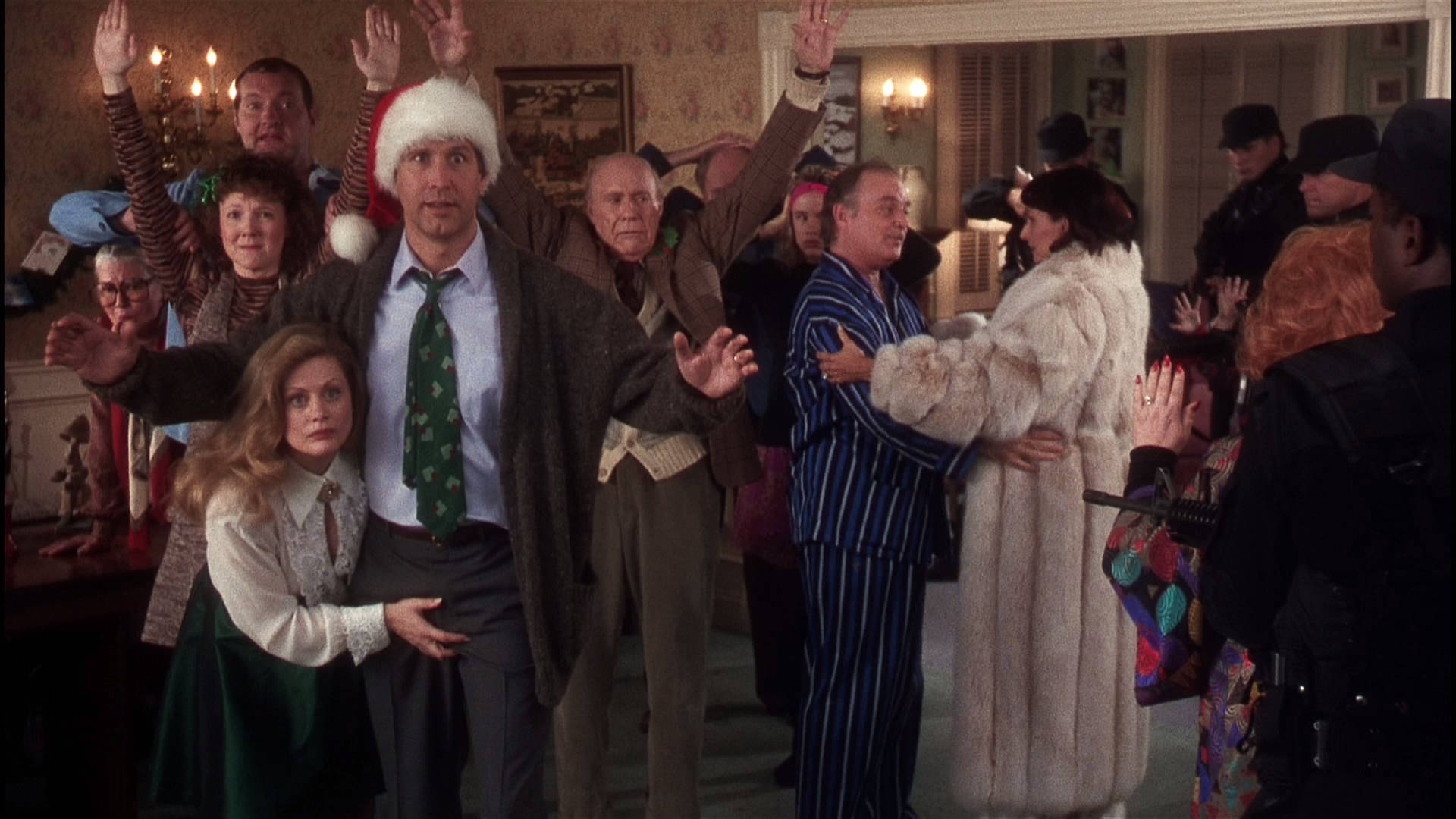 Christmas Vacation, vintage home, festive attire, Full HD Desktop Wallpaper