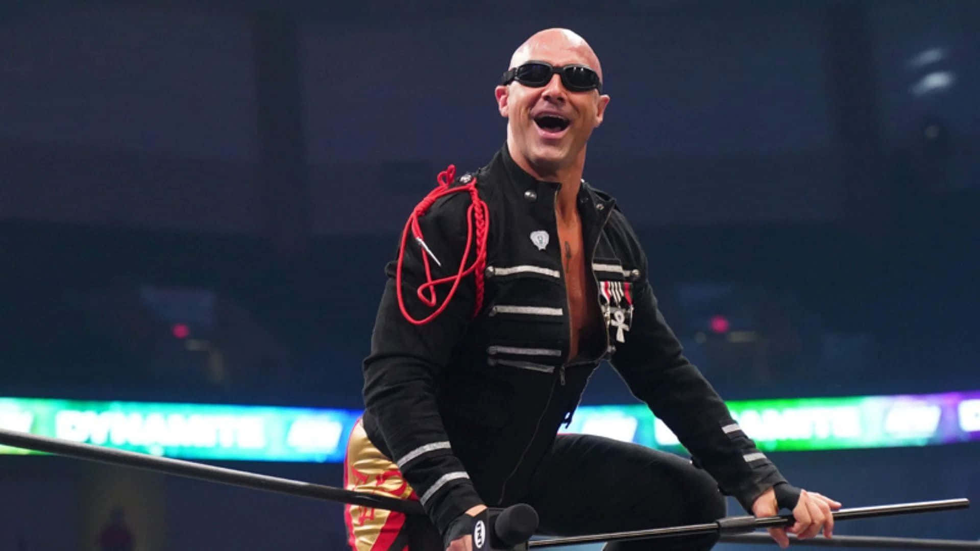 Christopher Daniels, wrestler, black sunglasses, Full HD Desktop Wallpaper