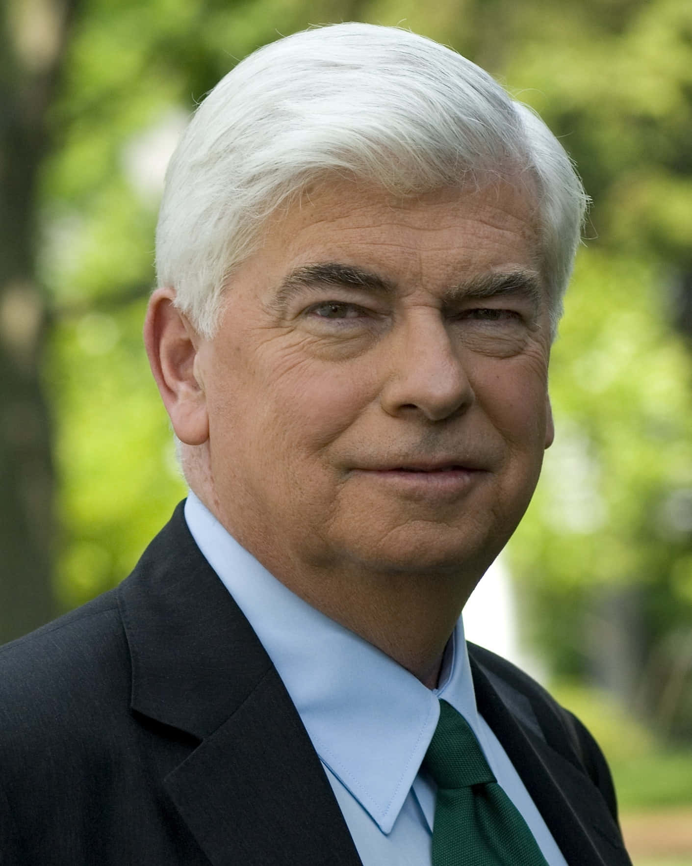 Christopher Dodd, white hair, dark suit, HD Phone Wallpaper