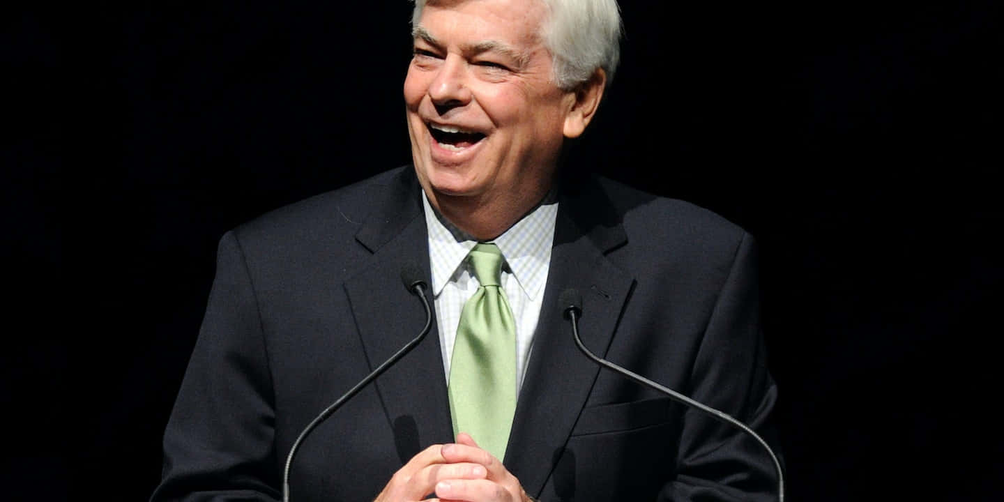 Christopher Dodd, dark suit, green tie, HD Desktop Wallpaper