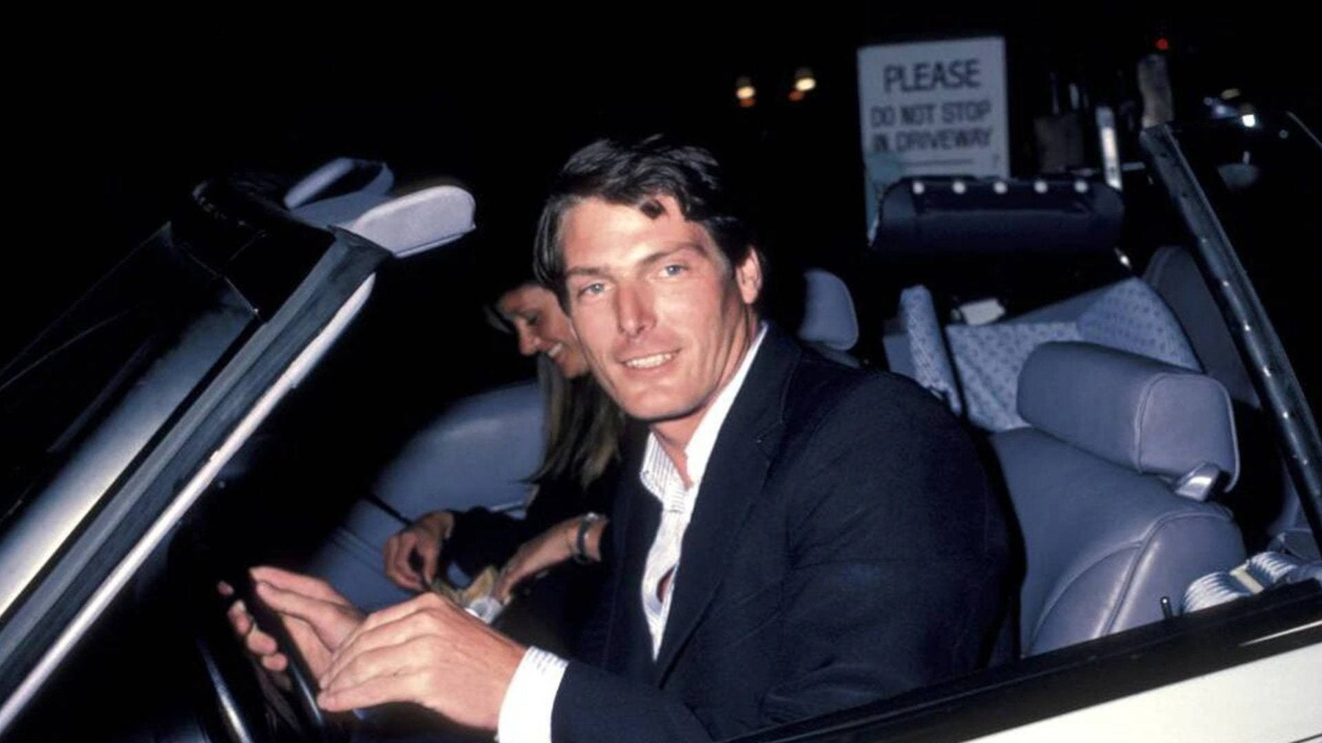 Christopher Reeve, convertible, suit, Full HD Desktop Wallpaper