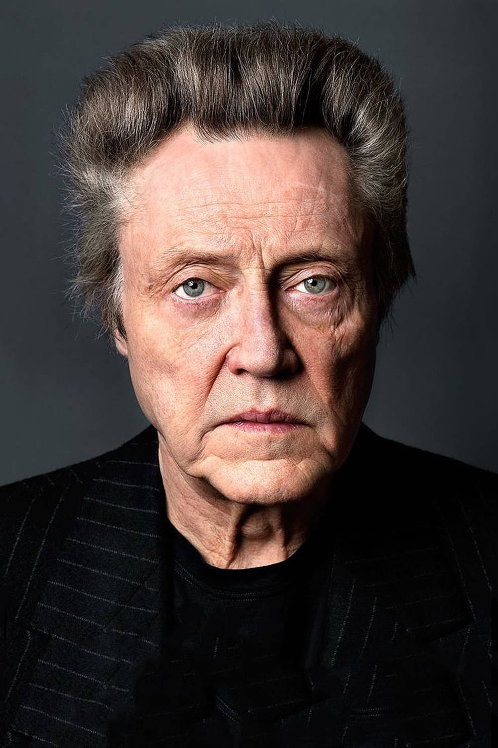 Christopher Walken, intense blue eyes, graying hair, HD Phone Wallpaper