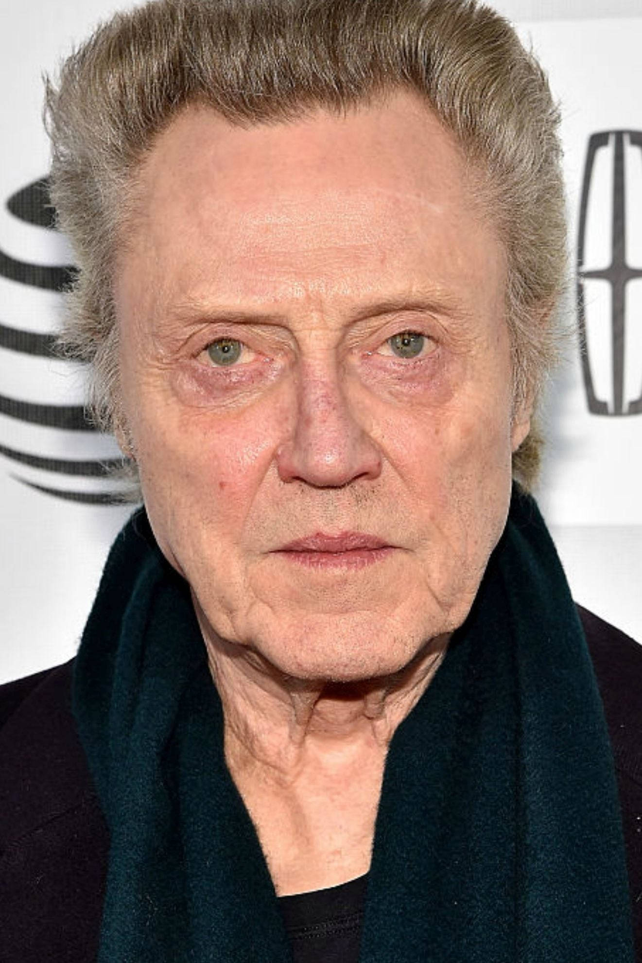Christopher Walken, brush-up hair, gray hair, Full HD Phone Wallpaper