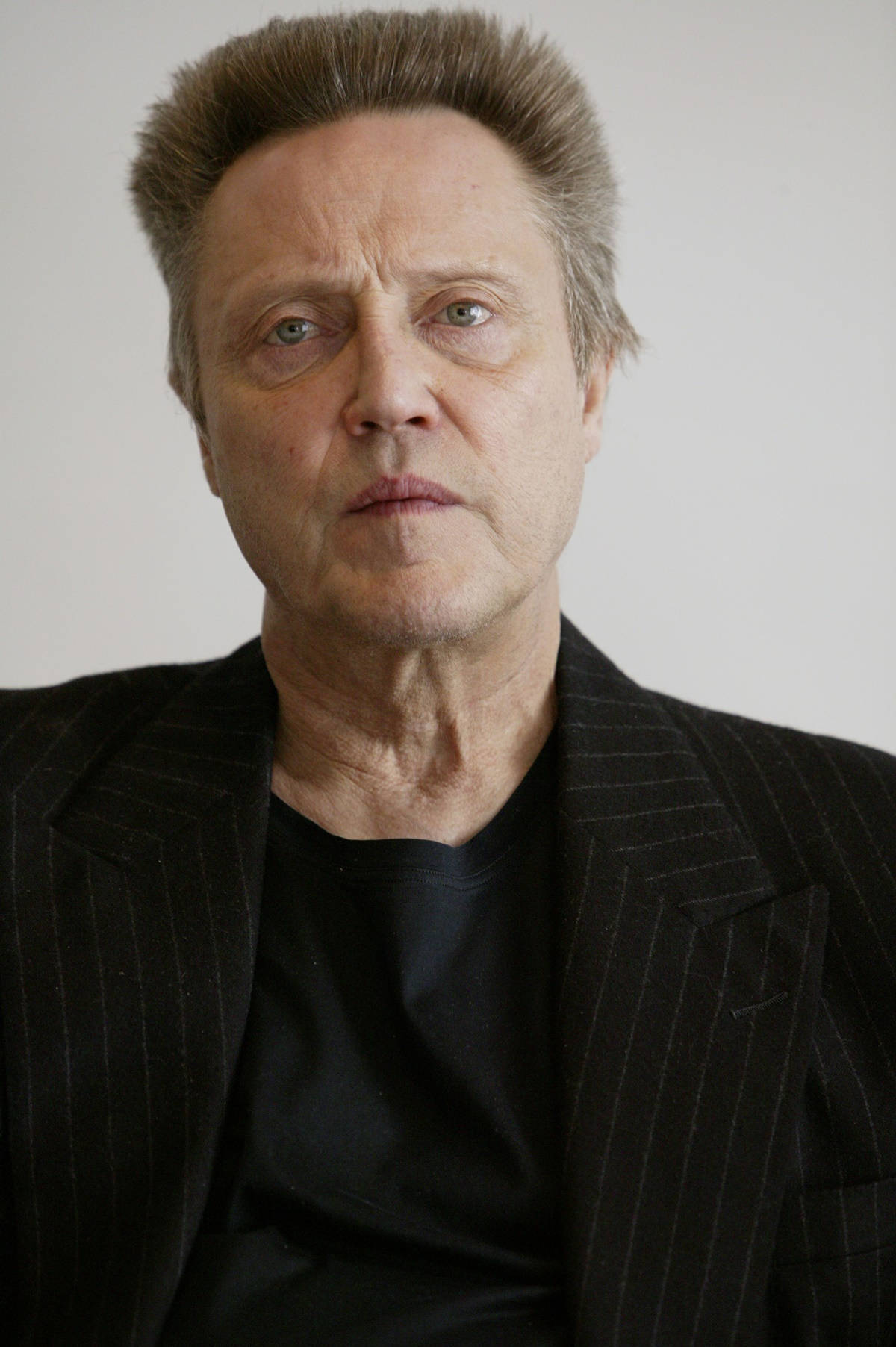 Christopher Walken, graying hair, intense blue eyes, HD Phone Wallpaper