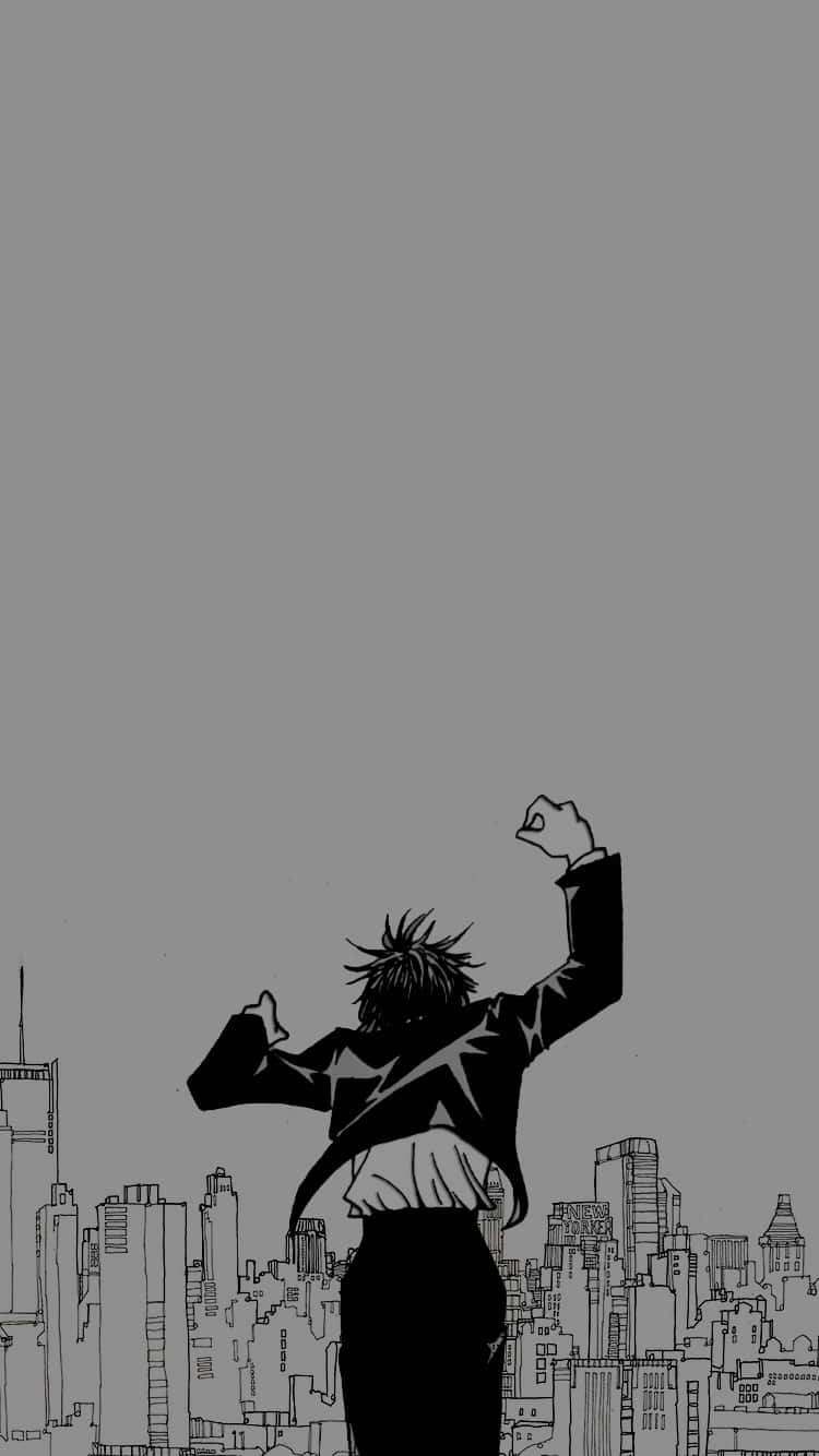 Chrollo Lucilfer, rooftop, cityscape, HD Phone Wallpaper