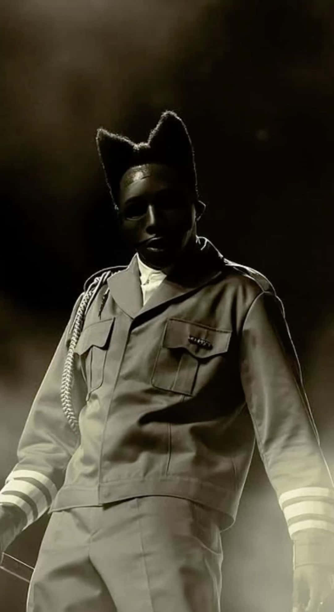 Chromatopia, military-style uniform, cat ears, Full HD Phone Wallpaper