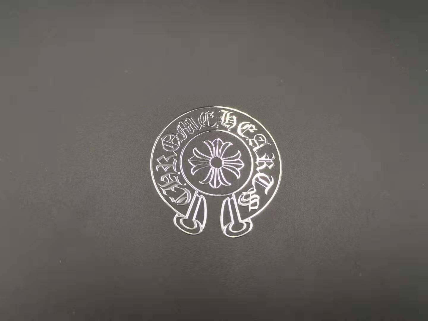 Chrome Hearts, silver circular emblem, ornate gothic lettering, HD Desktop Wallpaper