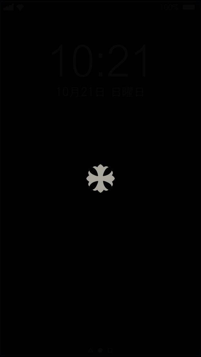 Chrome Hearts, minimalist, black, SD Phone Wallpaper