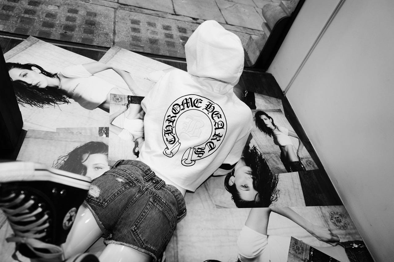 Chrome Hearts, hoodie, white hoodie, HD Desktop Wallpaper