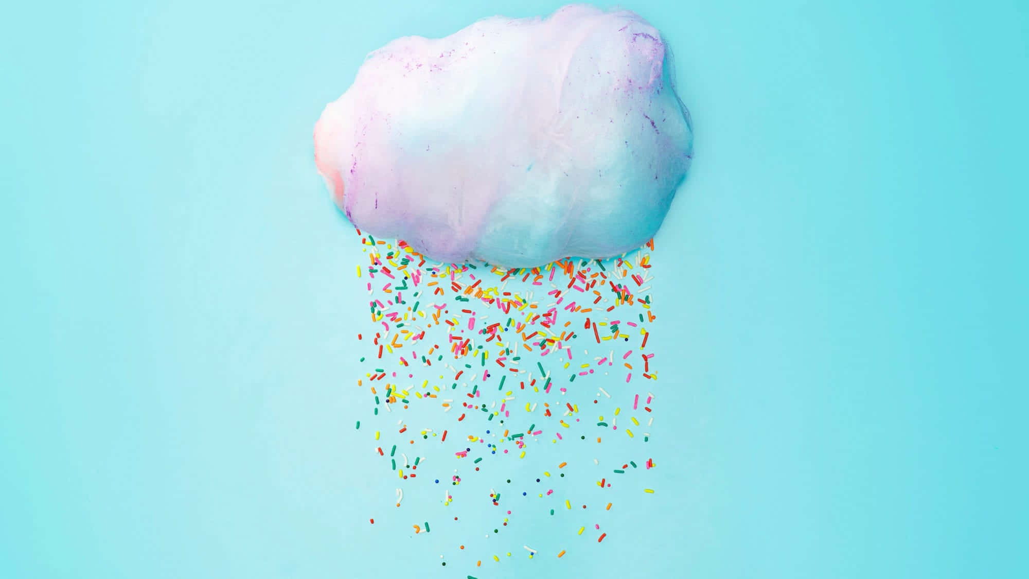 Chrome OS, cotton candy, pastel cloud, Full HD Desktop Wallpaper