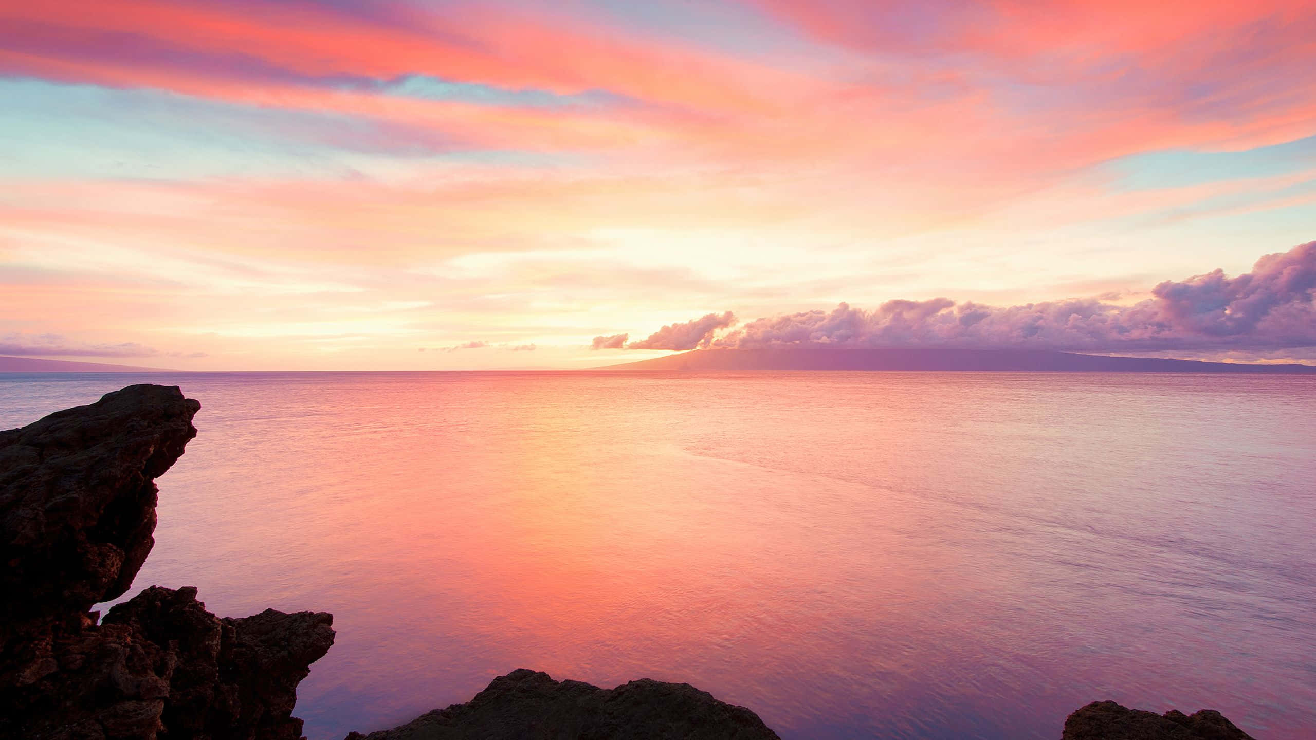 Chrome OS, 2560 x 1440, sunset, 2K Desktop Wallpaper