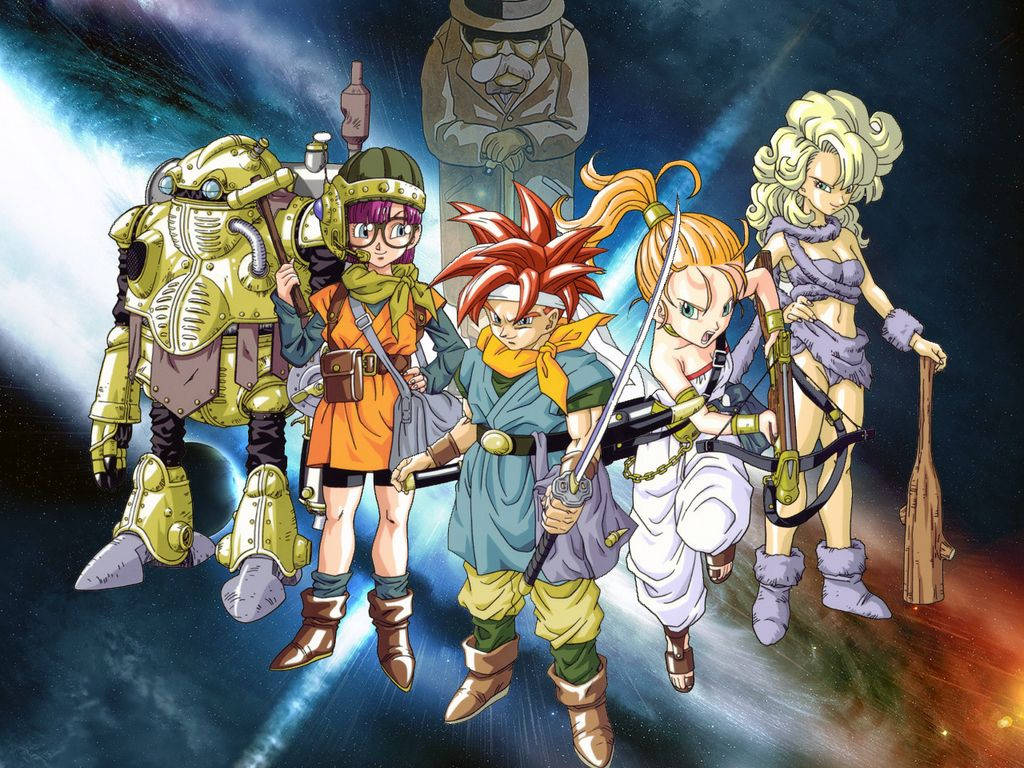 Chrono Trigger, galaxy, anime, SD Desktop Wallpaper