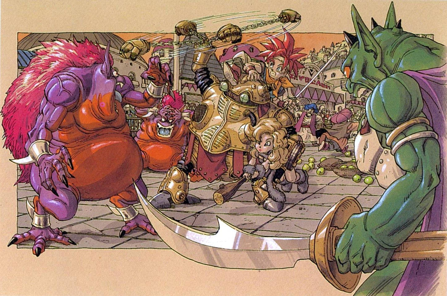 Chrono Trigger, character, comic art, HD Desktop Wallpaper