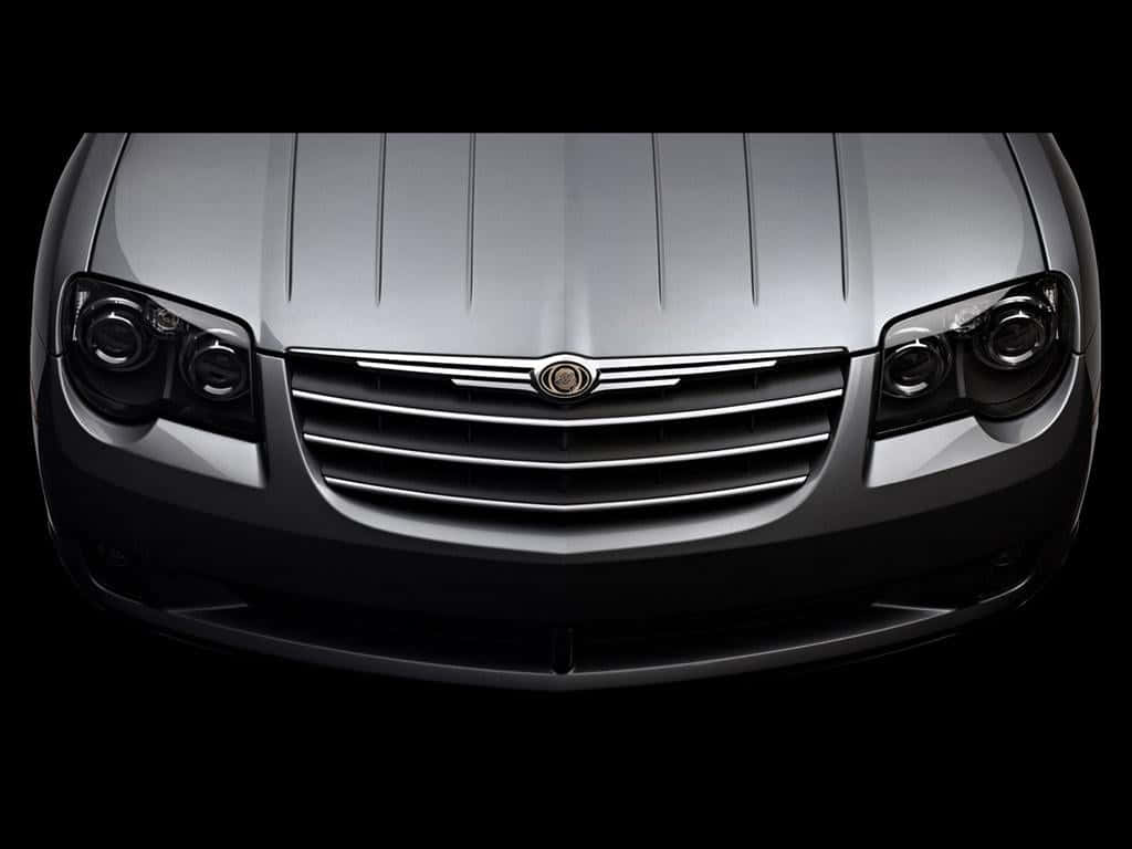 Chrysler Crossfire, silver, front grille, SD Desktop Wallpaper