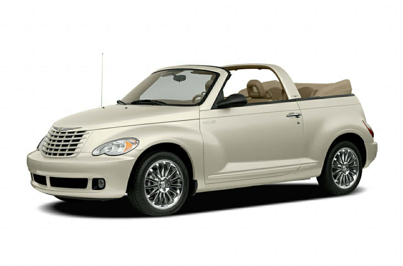 Chrysler PT Cruiser, cream-colored, convertible, HD Desktop Wallpaper