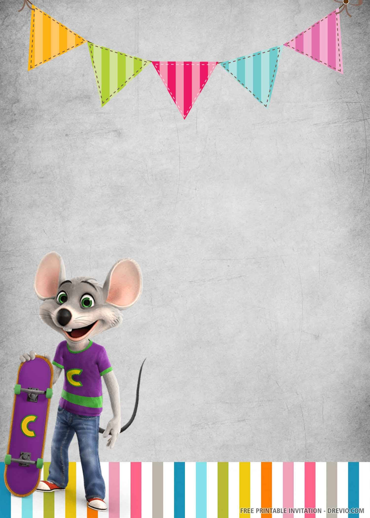 Chuck E Cheese, cartoon mouse, purple shirt, Full HD Phone Wallpaper