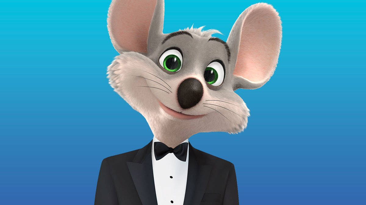 Chuck E Cheese, tuxedo, 3D, SD Desktop Wallpaper