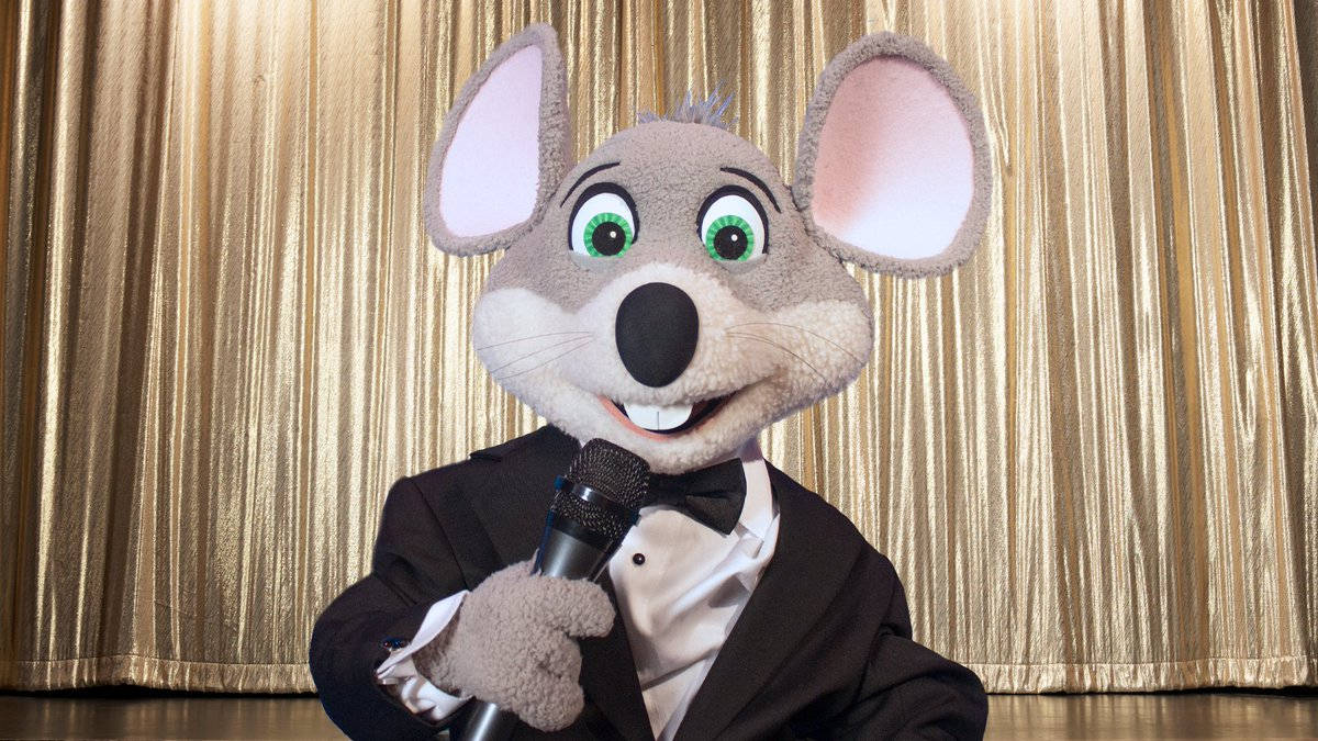 Chuck E Cheese, mascot, tuxedo, SD Desktop Wallpaper