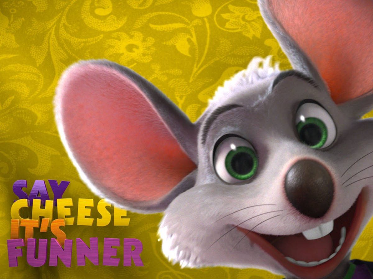 Chuck E Cheese, yellow, green eyes, SD Desktop Wallpaper