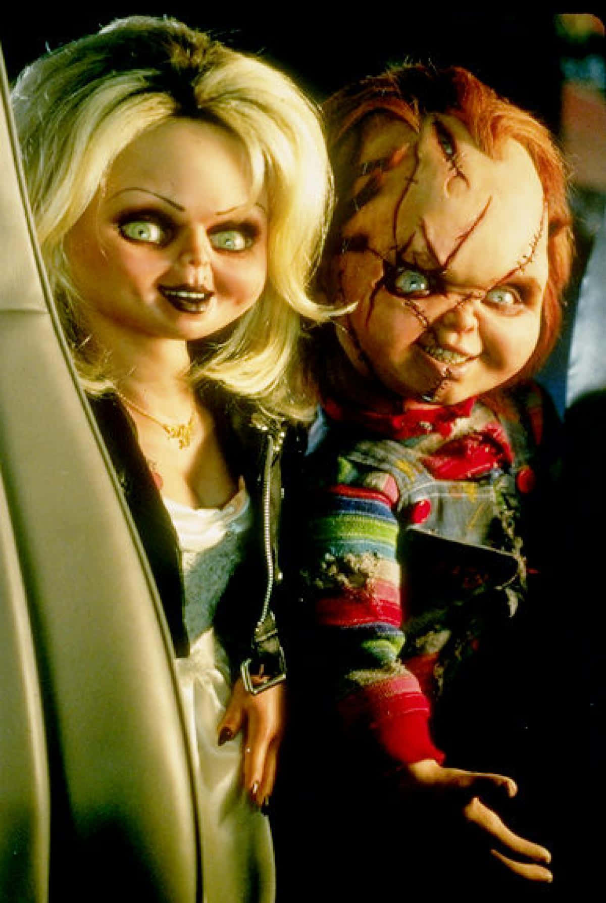 Chucky, Tiffany, car, HD Phone Wallpaper