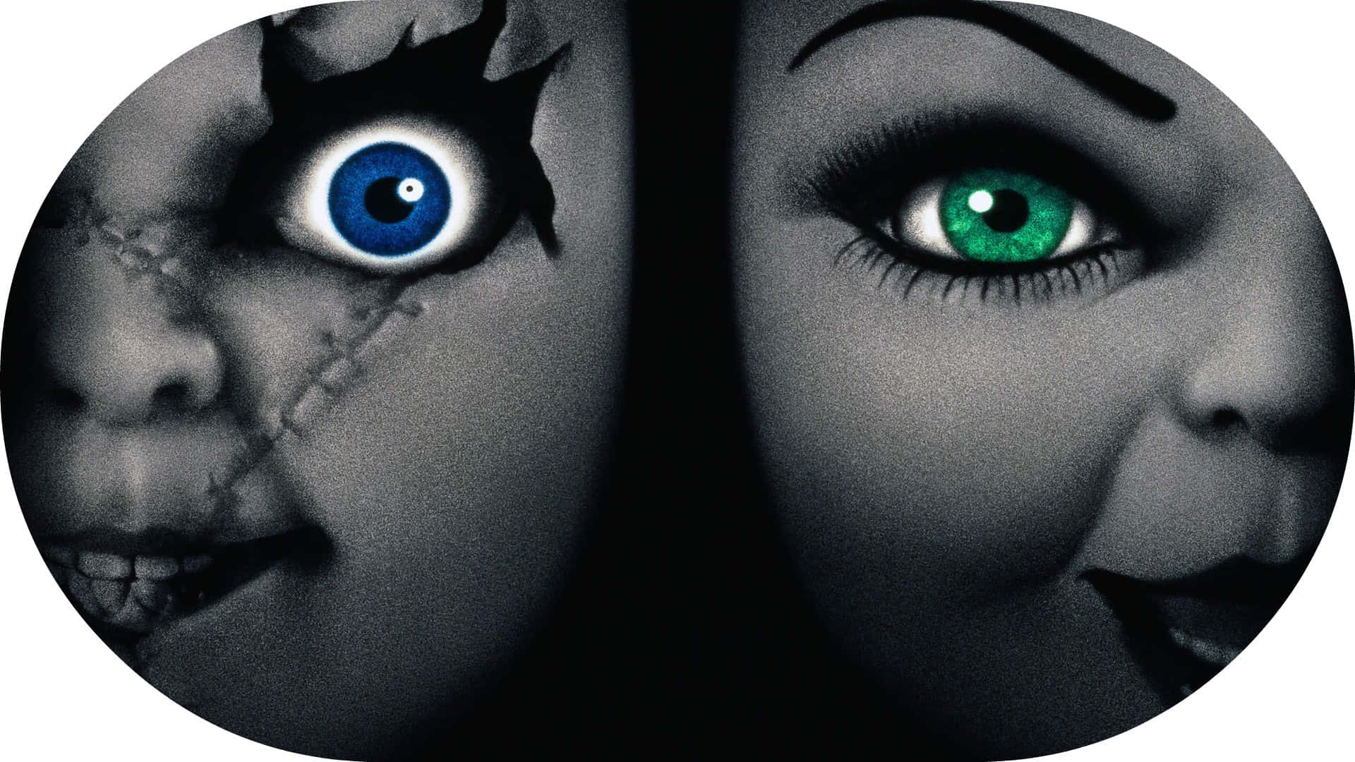 Chucky, Tiffany, blue eye, Full HD Desktop Wallpaper