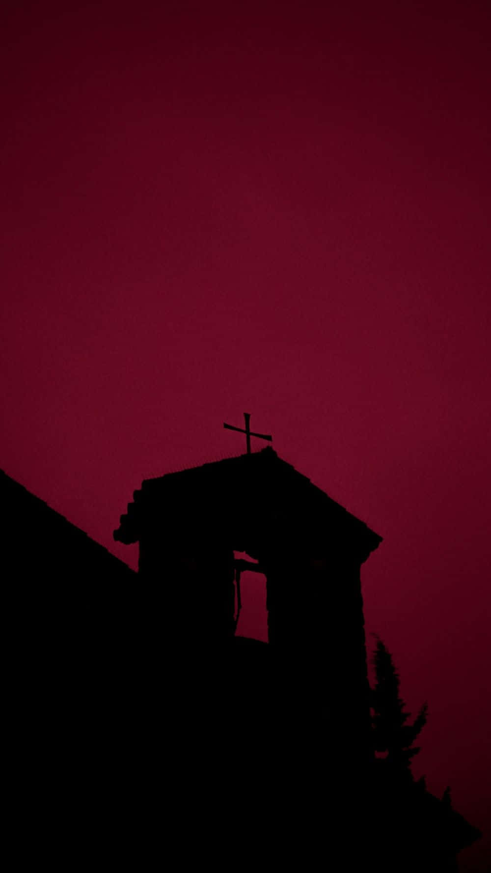 church, steeple, cross, HD Phone Wallpaper