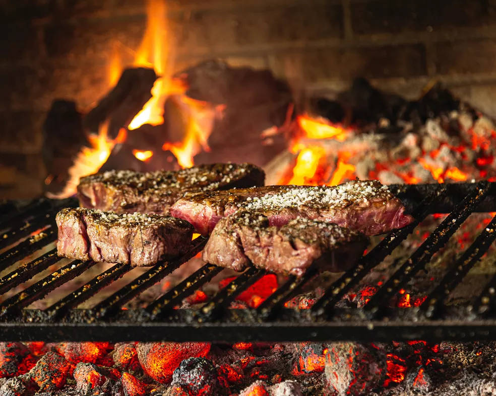 Churrasco, salt, pepper, SD Desktop Wallpaper