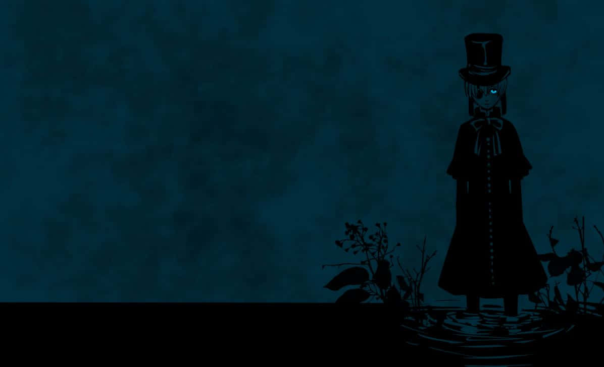 Ciel Phantomhive, top hat, coat, SD Desktop Wallpaper