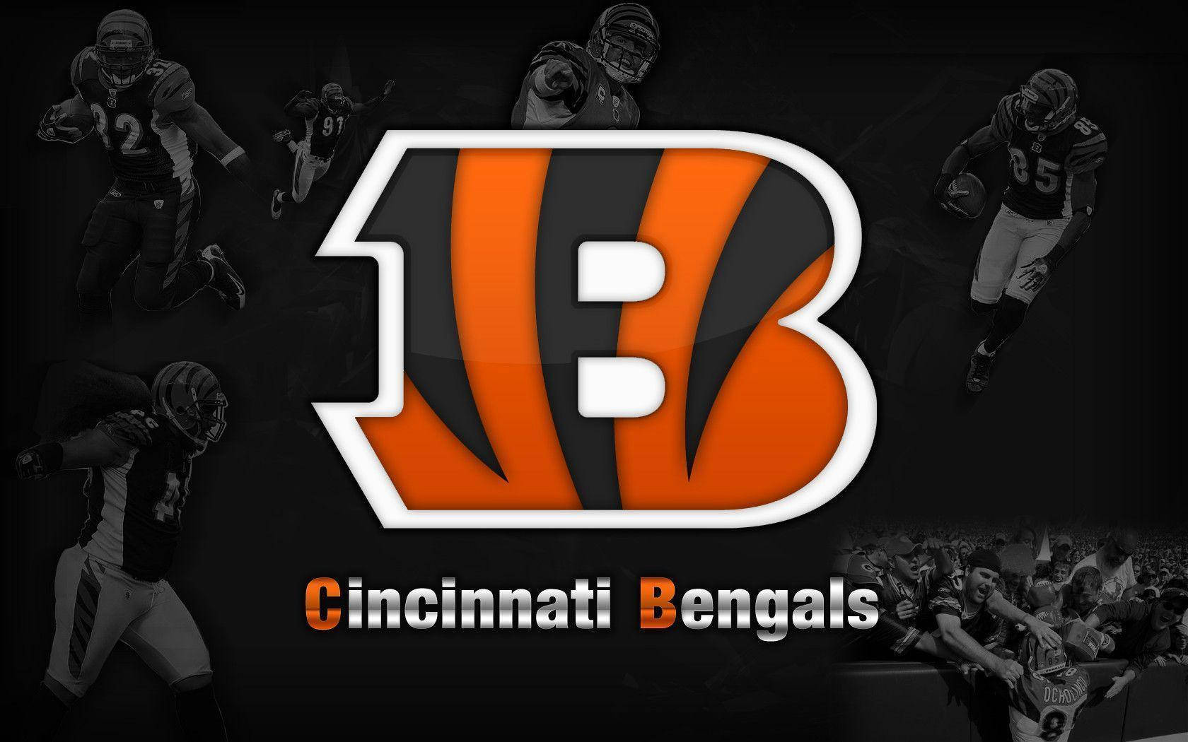 Cincinnati Bengals, orange, black, HD Desktop Wallpaper