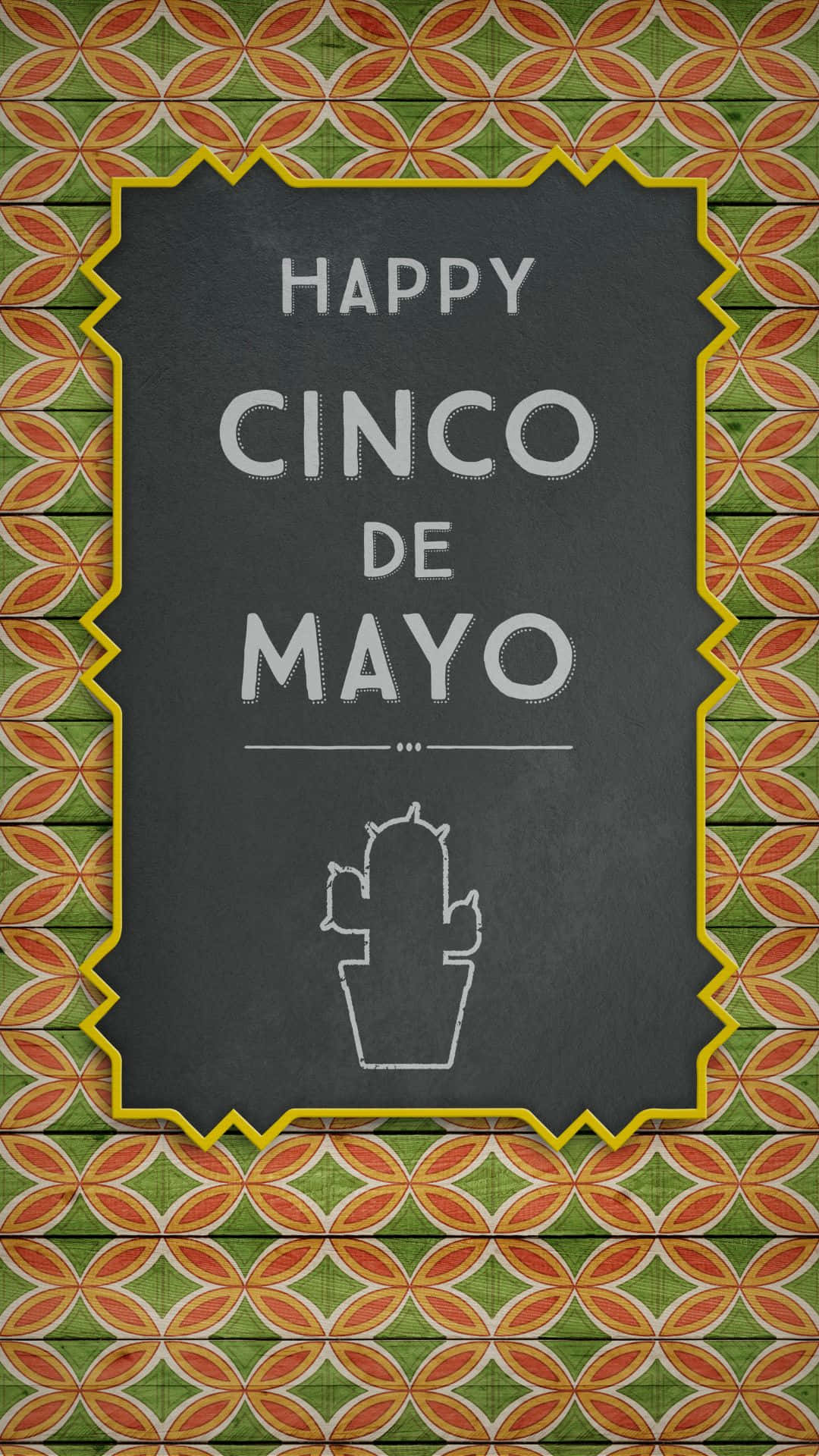 Cinco De Mayo, chalkboard sign, HAPPY CINCO DE MAYO, Full HD Phone Wallpaper