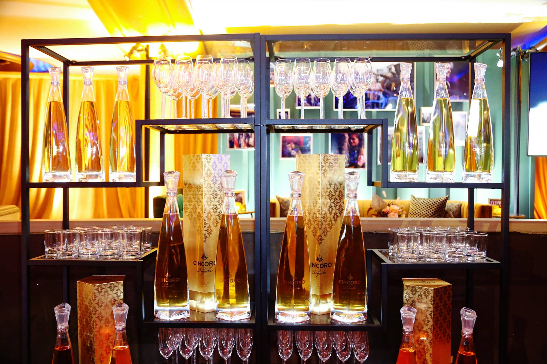 Cincoro, tequila collection, bar cart, HD Desktop Wallpaper