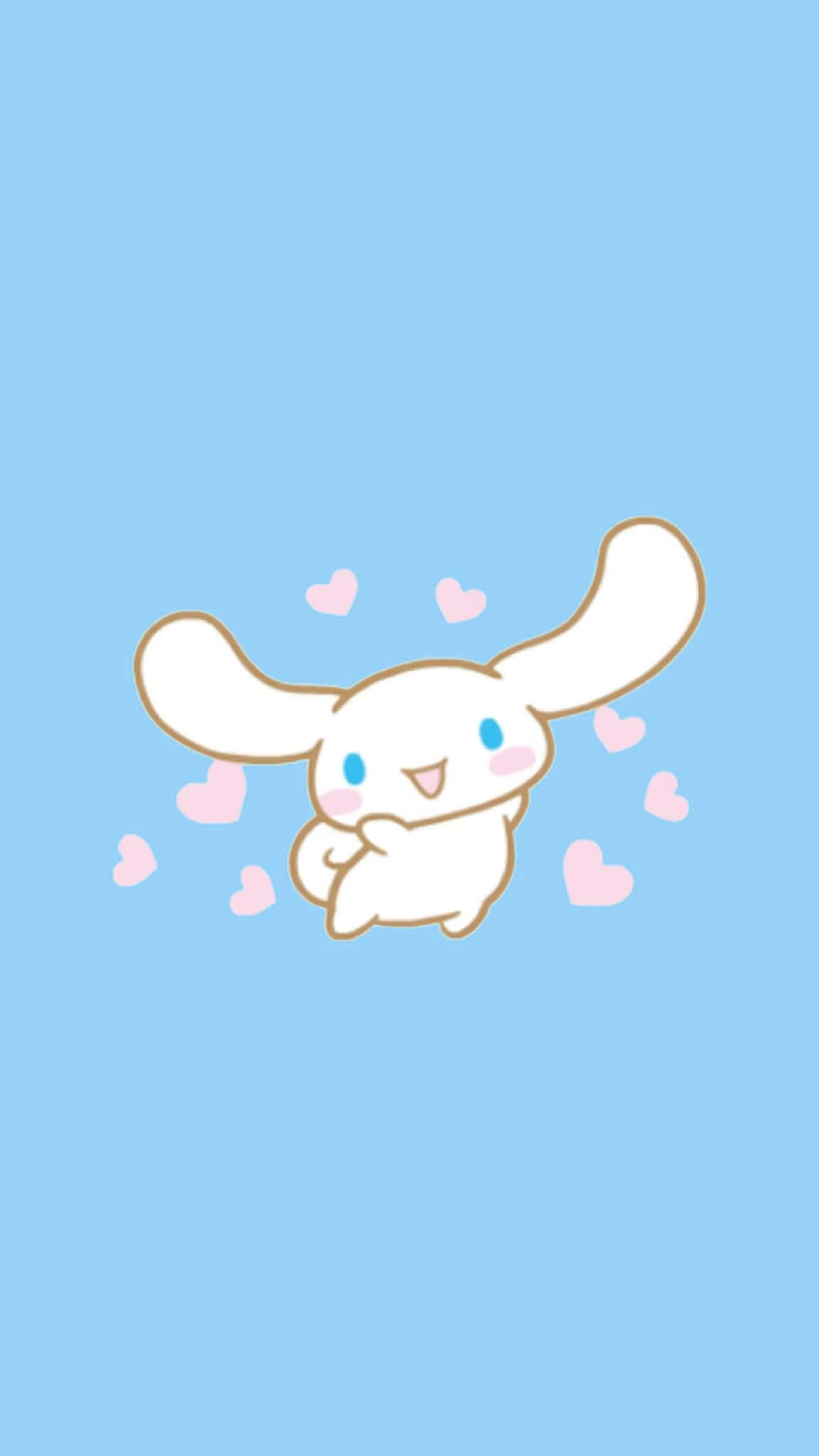 Cinnamoroll, white bunny, long ears, Full HD Phone Wallpaper