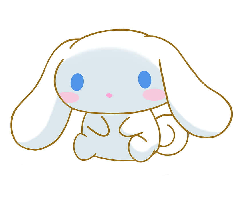 Cinnamoroll, white bunny, long floppy ears, SD Desktop Wallpaper