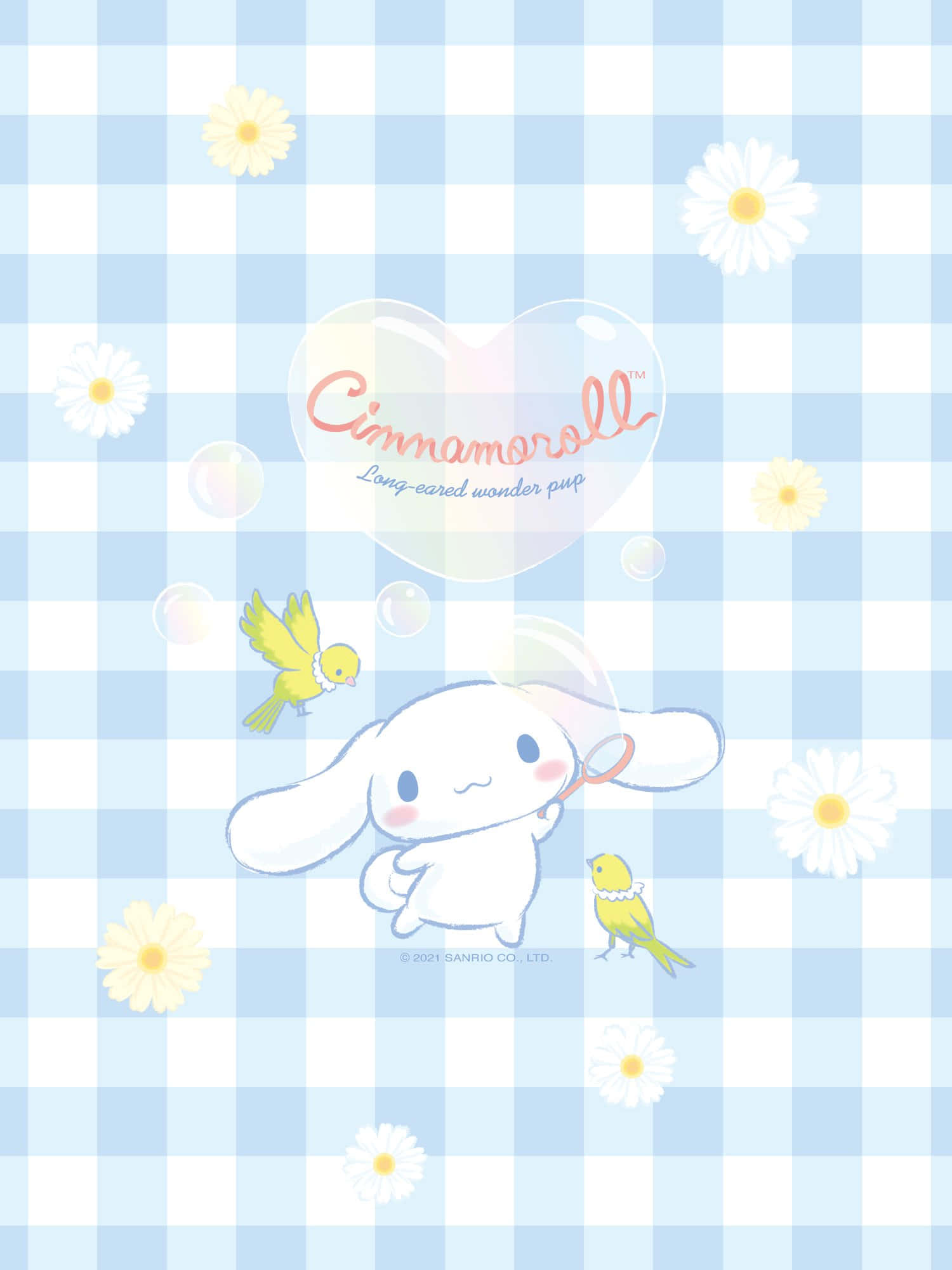 Cinnamoroll Phone, Cinnamoroll, white bunny, Full HD Phone Wallpaper