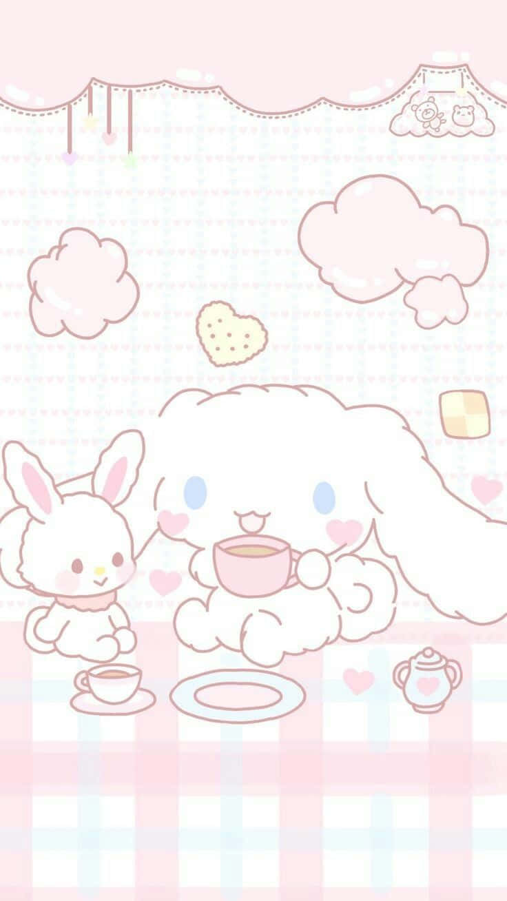 Cinnamoroll Phone, Cinnamoroll, pastel animals, HD Phone Wallpaper