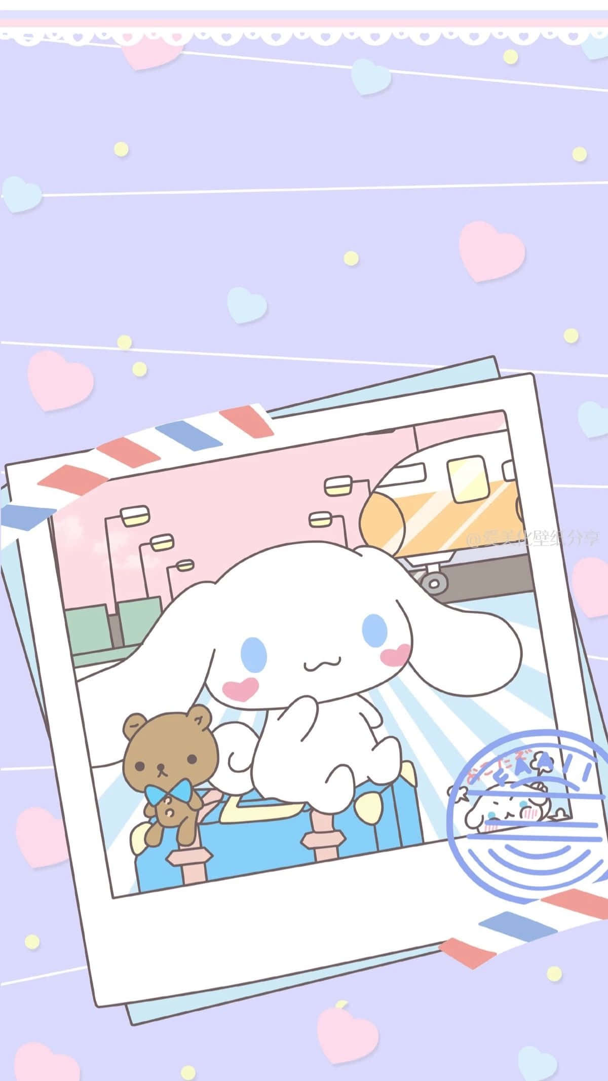 Cinnamoroll phone, Cinnamoroll, white bunny, Full HD Phone Wallpaper